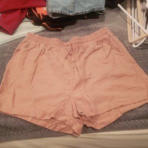 High Waisted Pink Lounge Short